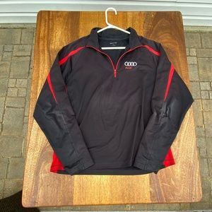 Men’s Audi Quarter Zip (Size Large)
